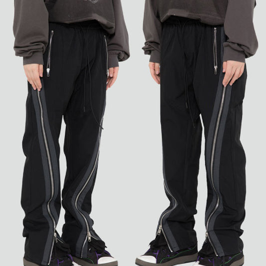 Fashion Loose Flare Pants For Men And Women